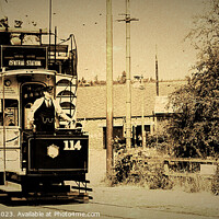 Buy canvas prints of Nostalgic Tram Ride by Kevin Maughan