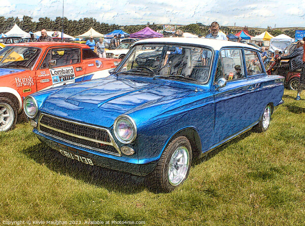 Ford Cortina Mark I Picture Board by Kevin Maughan