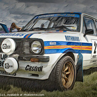 Buy canvas prints of A Timeless Icon Roaring Through History by Kevin Maughan