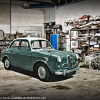 Buy canvas prints of Vintage Wolseley 1500: Reviving Nostalgia by Kevin Maughan