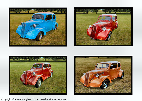 Ford Pop Hot Rods Original Images Picture Board by Kevin Maughan