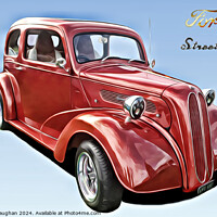 Buy canvas prints of Ford Pop Streetrod by Kevin Maughan