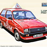 Buy canvas prints of Austin Metro BSM Driving School by Kevin Maughan