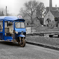 Buy canvas prints of Tuk Tuk In The Cotswolds by Kevin Maughan