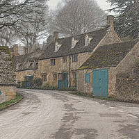 Buy canvas prints of Snowshill In The Cotwold's by Kevin Maughan