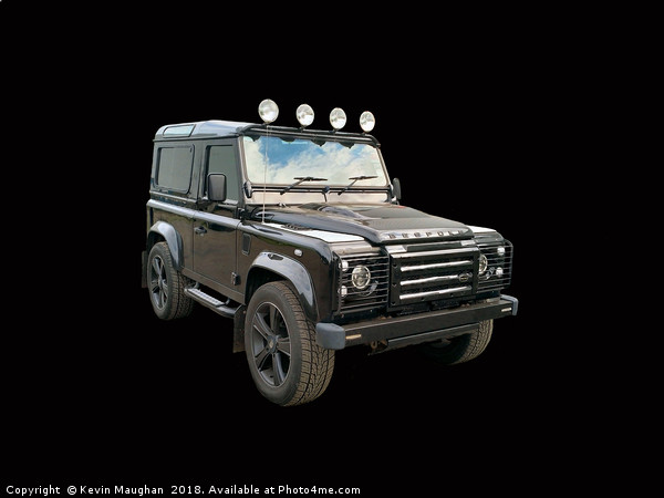 Landrover Picture Board by Kevin Maughan
