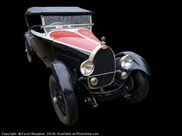 Bugatti Type 23 Picture Board by Kevin Maughan