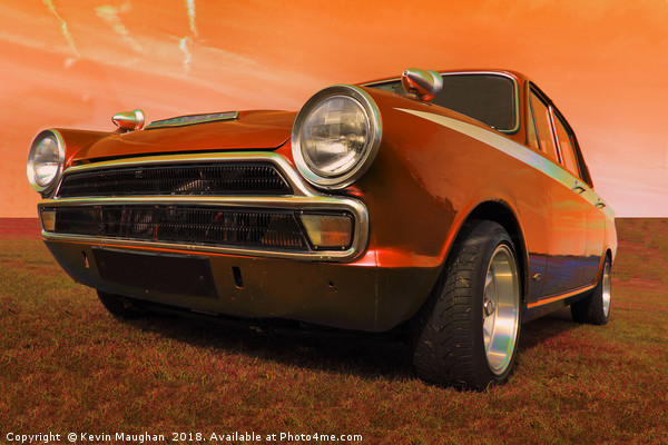 Classic Beauty: 1966 Ford Cortina Mark 1 Picture Board by Kevin Maughan