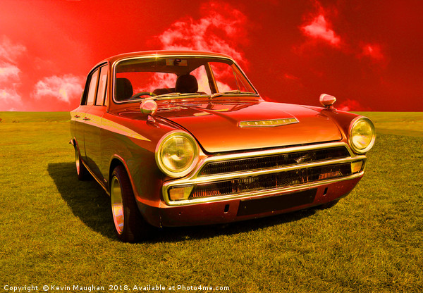Ford Cortina Mark 1 Dramatic Look Picture Board by Kevin Maughan