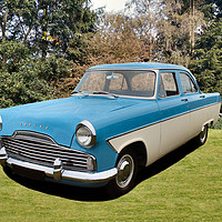 Buy canvas prints of Vintage Ford Zodiac: A Timeless Classic by Kevin Maughan