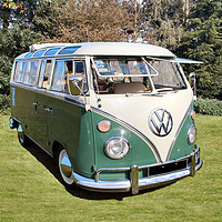 Buy canvas prints of Volkswagen Split Screen Camper Van by Kevin Maughan