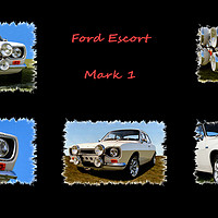 Buy canvas prints of Ford Escort Mk1 by Kevin Maughan