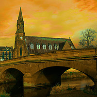 Buy canvas prints of Telford Bridge At Morpeth by Kevin Maughan