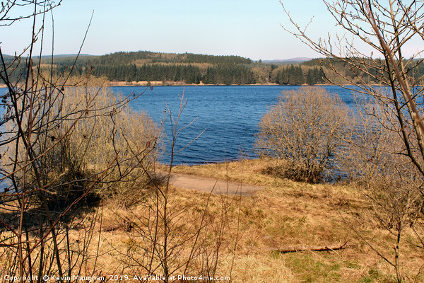 Kielder Water Northumberland Picture Board by Kevin Maughan