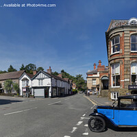Buy canvas prints of Church Stretton a Town in Shropshire - Panorama by Philip Brown