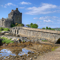Buy canvas prints of Eilean Donan Castle in Scotland by Philip Brown