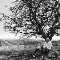 Buy canvas prints of Where shall I go Next - Black & White Panorama by Philip Brown
