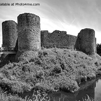 Buy canvas prints of White Castle, Monmothshire, Wales 12th Century - B by Philip Brown