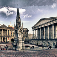 Buy canvas prints of Birmingham Art Gallery & Town Hall 2011- Colour by Philip Brown