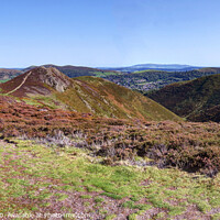 Buy canvas prints of Church Stretton in Shropshire - Colour by Philip Brown