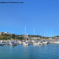 Buy canvas prints of Torquay Harbor No 2 in Devon, Panorama by Philip Brown