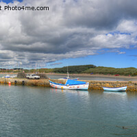 Buy canvas prints of Beadnell Harbour, Northumbria_Panorama 1 by Philip Brown