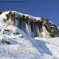 Buy canvas prints of Wales in Winters Snow. No 4 by Philip Brown