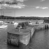 Buy canvas prints of Beadnell Harbour, Northumbria by Philip Brown