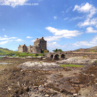 Buy canvas prints of Eilean Donan Castle in Scotland by Philip Brown