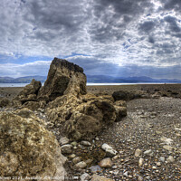 Buy canvas prints of Lleiniog Penmon Beach, Anglesey - No 1 by Philip Brown