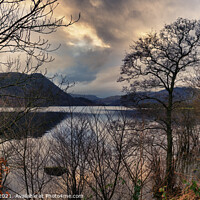 Buy canvas prints of Ullswater view in The Lake District, UK, Crop by Philip Brown