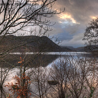 Buy canvas prints of Ullswater view in The Lake District, UK, Panorama by Philip Brown