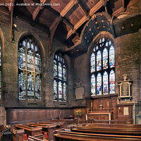 Buy canvas prints of St Laurence's Church in Ludlow by Philip Brown
