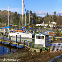 Buy canvas prints of Windemere Lake from Waterhead, Lake District. by Philip Brown