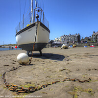 Buy canvas prints of Boat on Barmouth Beach, Wales by Philip Brown