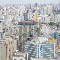 Buy canvas prints of Sao Paulo Skyline by Thamyris Salgueiro