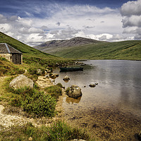 Buy canvas prints of Loch Iorsa by David Brookens
