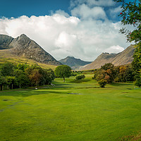Buy canvas prints of Glen Sannox from the Golfy by David Brookens