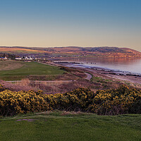 Buy canvas prints of Evening at Blackwaterfoot by David Brookens
