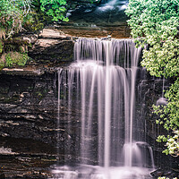 Buy canvas prints of Waterfall by Duncan Loraine