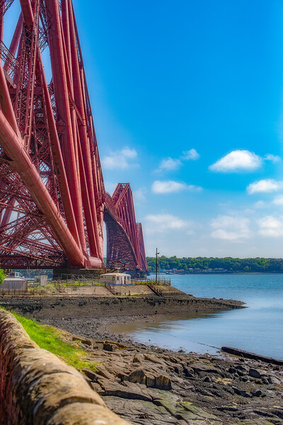 Forth Road Bridge Picture Board by Duncan Loraine