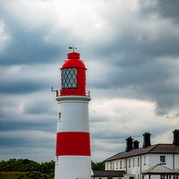 Buy canvas prints of St Marys Lighthouse by Duncan Loraine