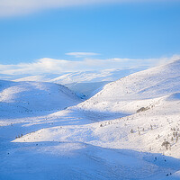 Buy canvas prints of Cairngorm Mountains by Duncan Loraine