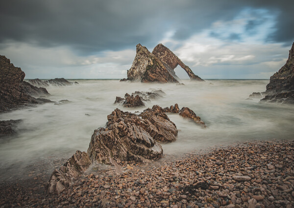 The Enchanting Bow Fiddle Rock Picture Board by Duncan Loraine
