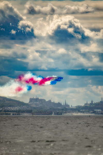 Red Arrows Picture Board by Duncan Loraine