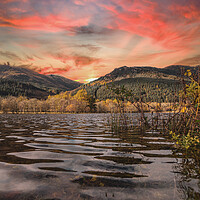 Buy canvas prints of Lubnaig Loch by Duncan Loraine