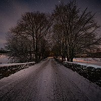 Buy canvas prints of Outdoor road and Stars by Duncan Loraine