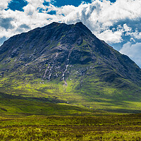 Buy canvas prints of Outdoor mountain through Glencoe by Duncan Loraine
