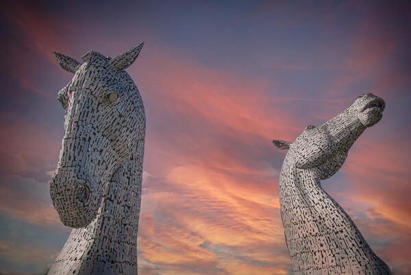 Colours of Kelpies Picture Board by Duncan Loraine
