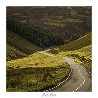 Buy canvas prints of Road to Tomintoul Scotland by Duncan Loraine